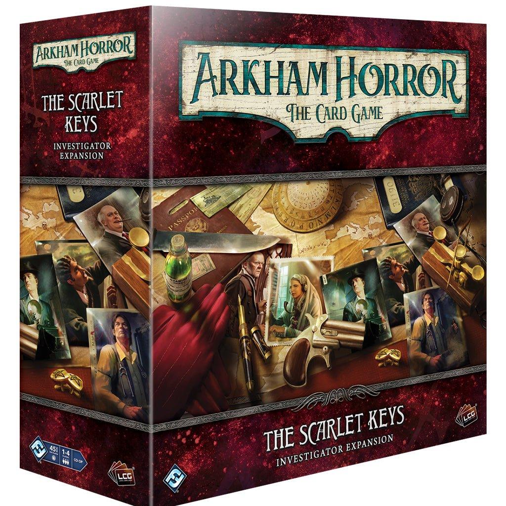 ASMODEE - Arkham Horror the Card Game: The Scarlet Keys Investigator Expansion (Inglés) - Gamesmart - Asmodee