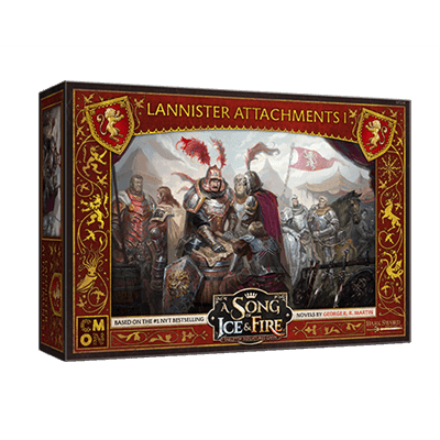 ASMODEE - GOT A Song of Ice & Fire Lannister Attachments 1 (Inglés) - Gamesmart - Asmodee