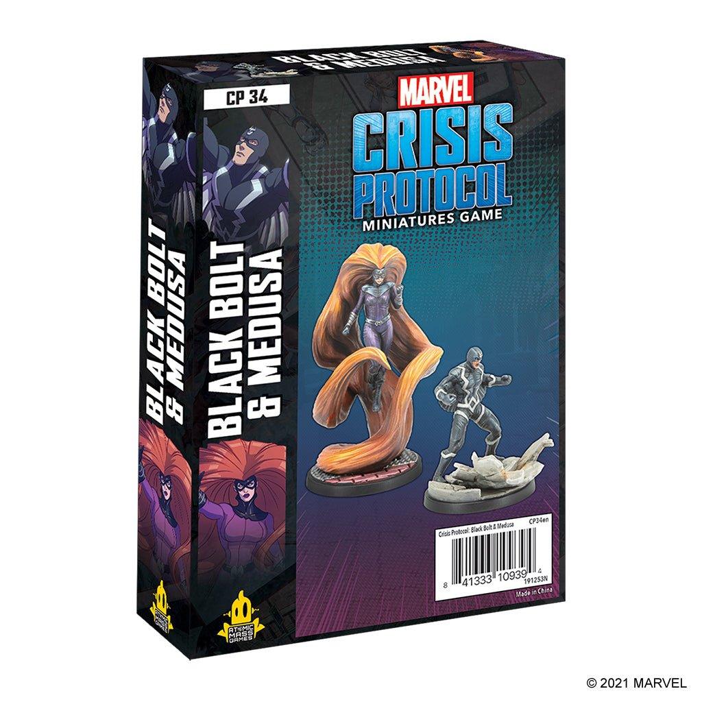 ASMODEE - Marvel Crisis Protocol Black Bolt & Medusa (Inglés) - Gamesmart - Asmodee