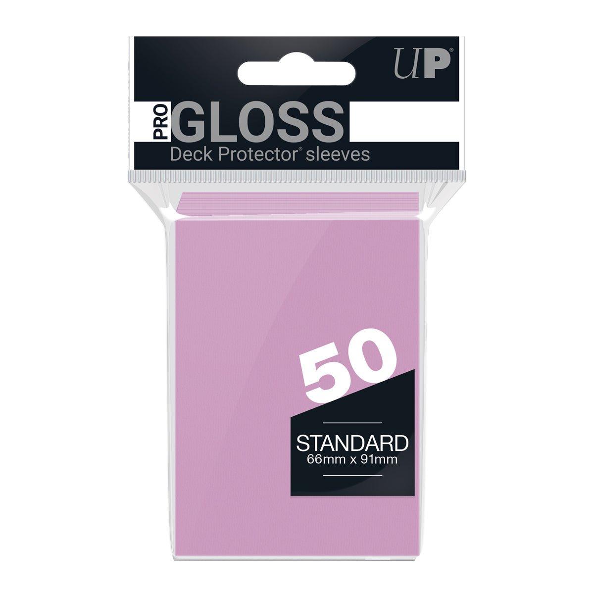 ULTRA PRO - Micas PRO - Gloss STND Deck Protector C/50 Rosa - Gamesmart - Ultra Pro