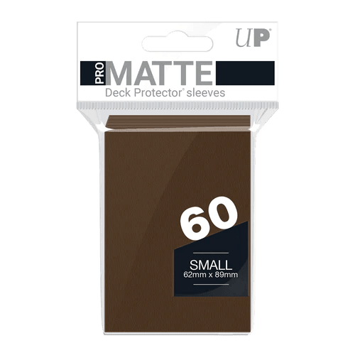 ULTRA PRO - Micas Pro - Matte Small Deck Protector Café c/60 - Gamesmart - Ultra Pro