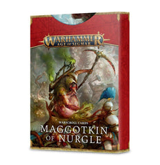 Warscroll Cards - Maggotkin of Nurgle (Inglés) - Gamesmart - Games Workshop