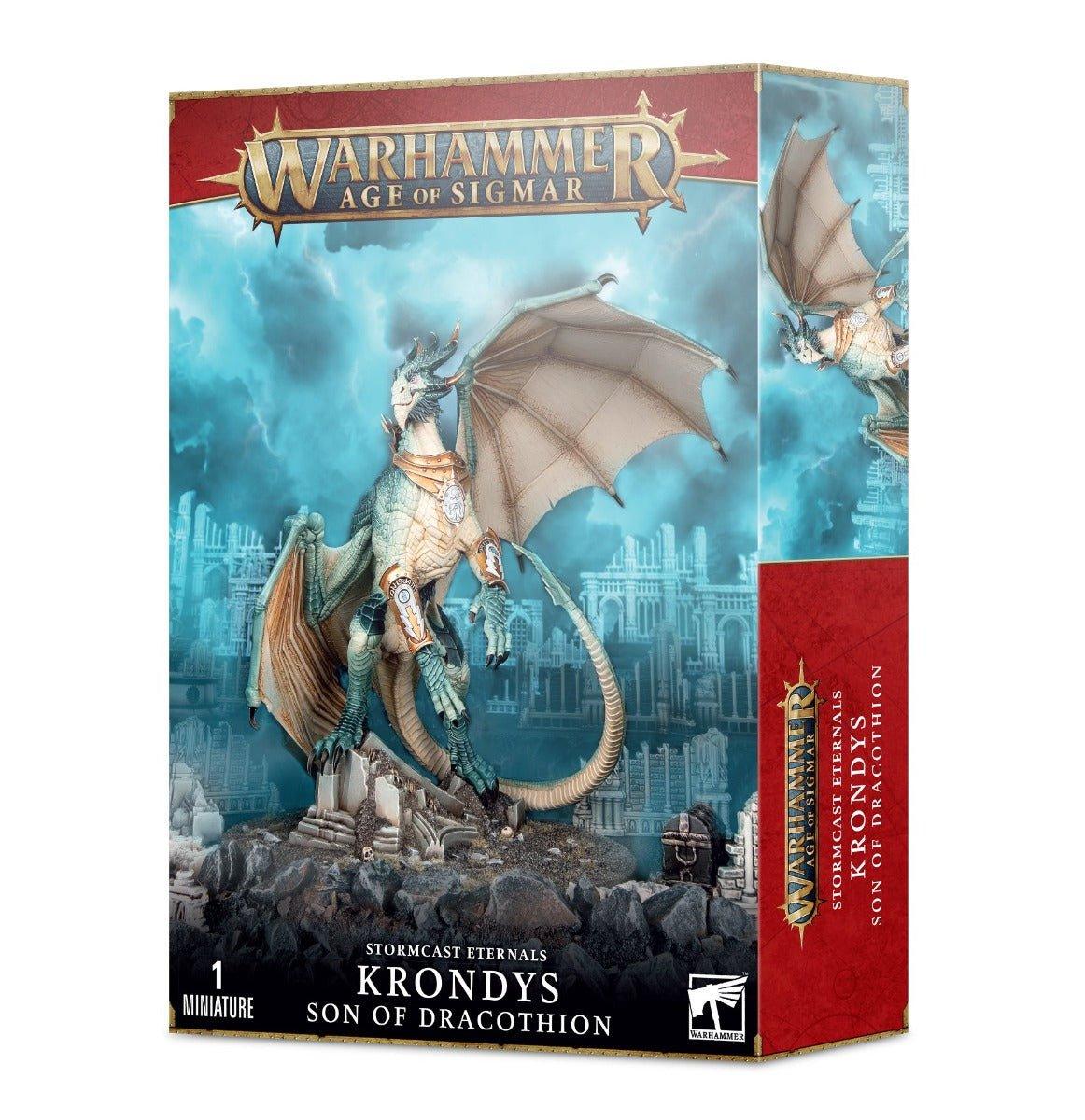 WHAOS - Stormcast Eternals Krondy's Son of Dracothion - Gamesmart - Games Workshop