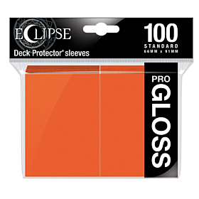 ULTRA PRO - Micas Eclipse Gloss STND Pumpkin Orange C/100