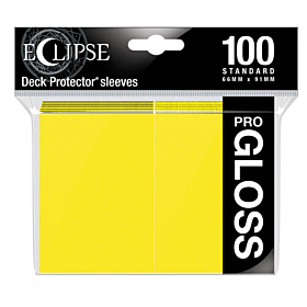 ULTRA PRO - Micas Eclipse Gloss STND Lemon Yellow C/100