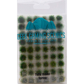 Autumn 6mm Self Adhesive Static Grass Tufts x 100